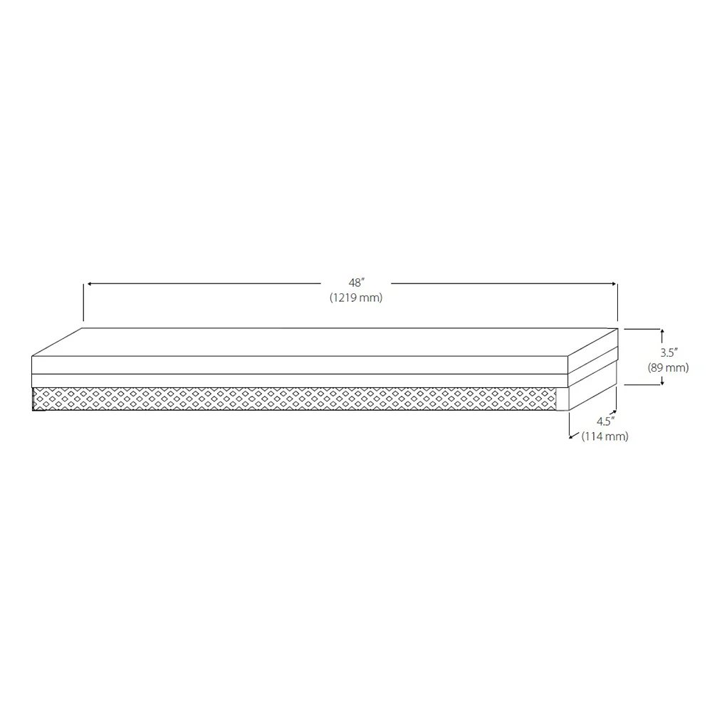 NICOR 4 foot Linear High Output LED Strip Light in 5000K - Image 3