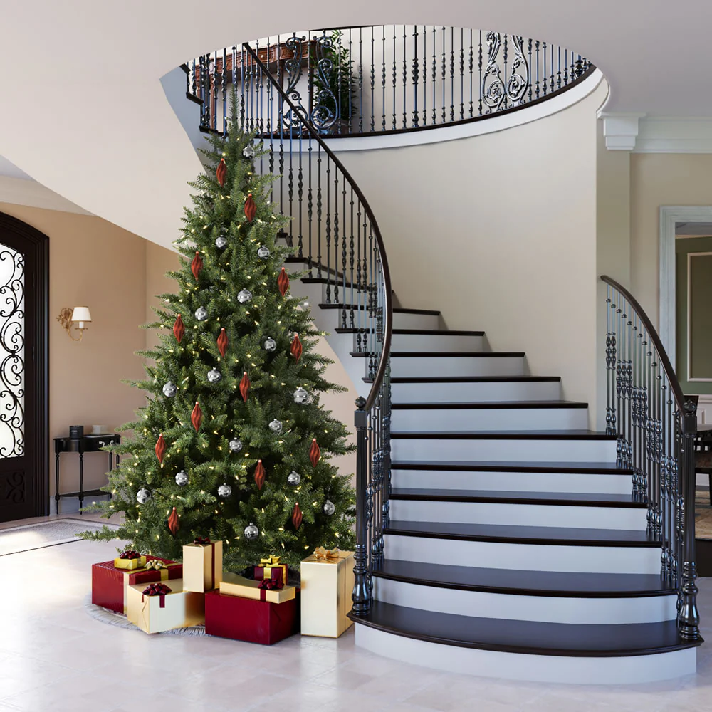Vickerman 8.5ft. Camdon Fir Artificial Christmas Tree in LED Lights - Image 4