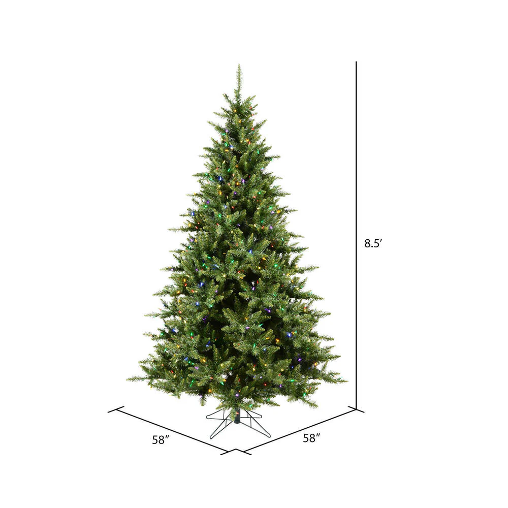 Vickerman 8.5ft. Camdon Fir Artificial Christmas Tree in LED Lights - Image 5
